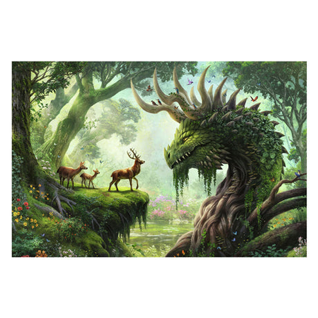 Ravensburger Legpuzzel Der Walddrache Erwacht, 3000st.