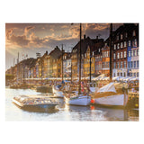 Ravensburger jigsaw puzzle Sonnenunt. in Copenhagen, 500st.