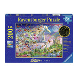 Ravensburger Legpuzzel XXL Fantasy Unicorn Star Line, 200st.