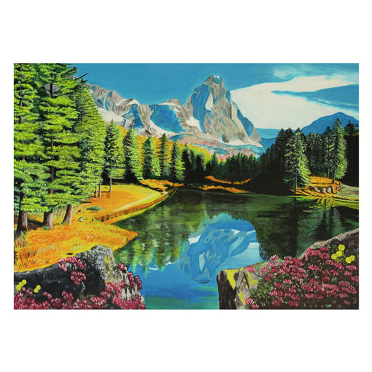 RAVENSBURGER JIGSAW Puzzle Rocky Mountain Reflections, 300st.