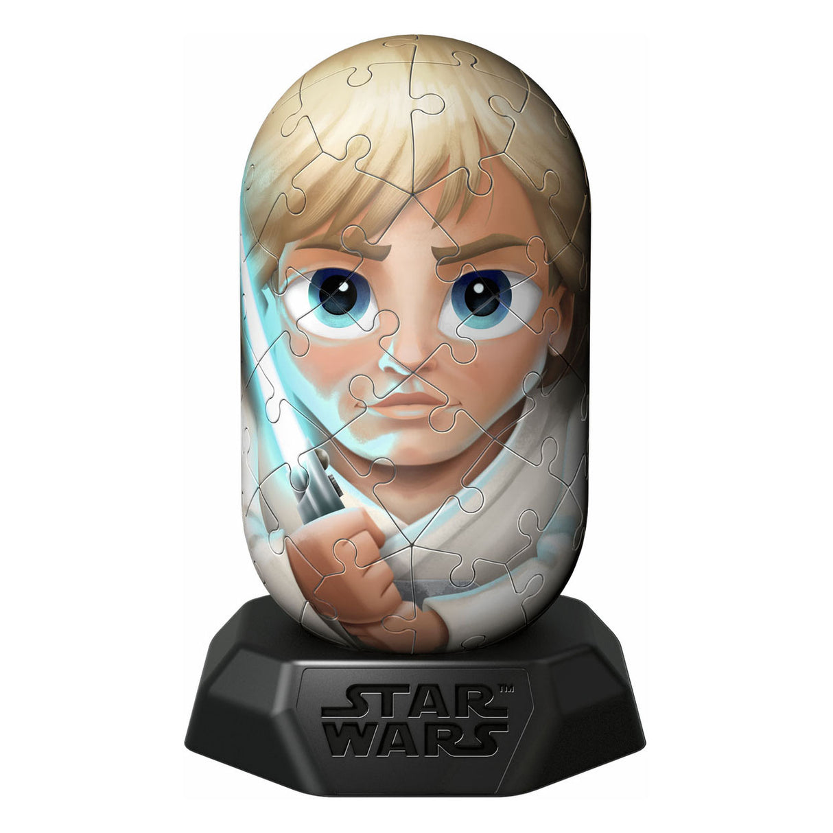 Ravensburger 3D Puzzle Hylkies Star Wars Luke Skywalker, 54st.