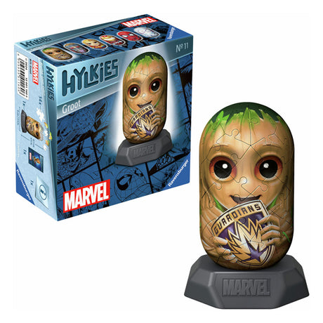 Ravensburger 3D Puzzle Hylikies Marvel Groot, 54st.
