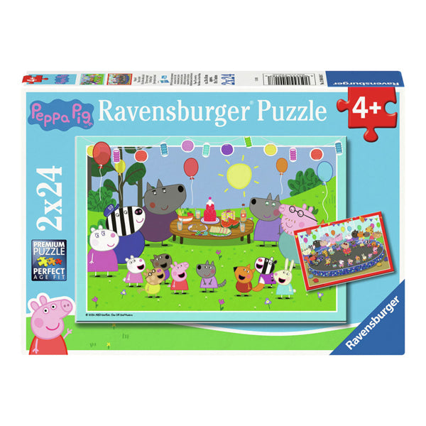 Ravensburger Puzzle Puzzle Peppa Pig, 2x24st.