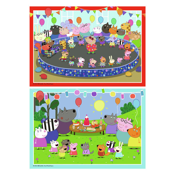 Ravensburger jigsaw puzzle Peppa Pig, 2x24st.