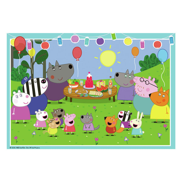 Ravensburger Jigsaw Puzzle Peppa Pig, 2x24st.