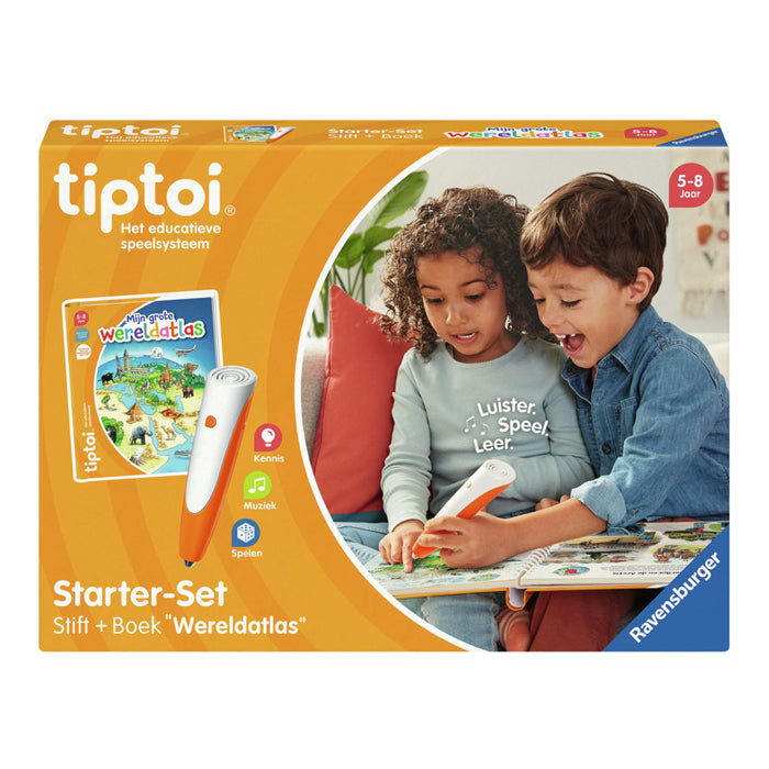 Ravensburger Tiptoi Starter satte min store verden atlas