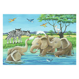 Ravensburger Jigsaw Puzzle Young Animals du monde entier, 2x12 PCS.