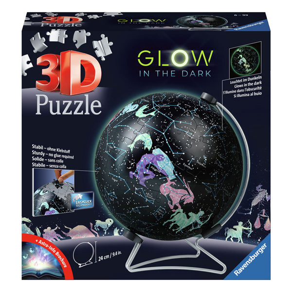 Ravensburger 3d puzzle souhvězdí září ve tmě, 180.