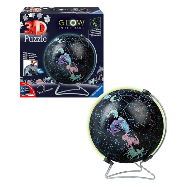 Les constellations de puzzle 3d Ravensburger brillent dans l'obscurité, 180.