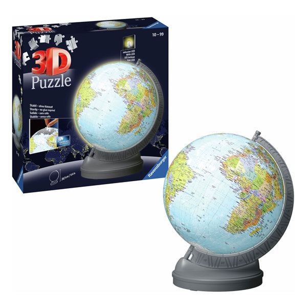 Ravensburger 3d Puzzle Earth se světlem, 540ST.