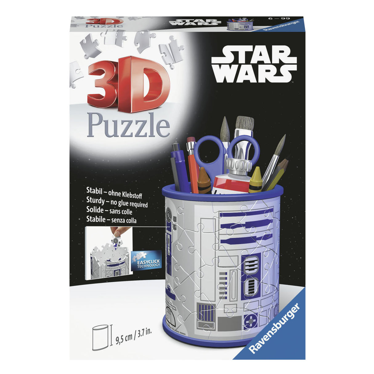 Ravensburger 3d Puzzle Penbak Star Wars, 54e.