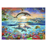 Ravensburger jigsauw Puzzle xxl Delphin Paradäis, 300st.