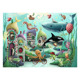 RAVENSBURGER JIGSAW Puzzle XXL Magic Underwater World, 100 °.