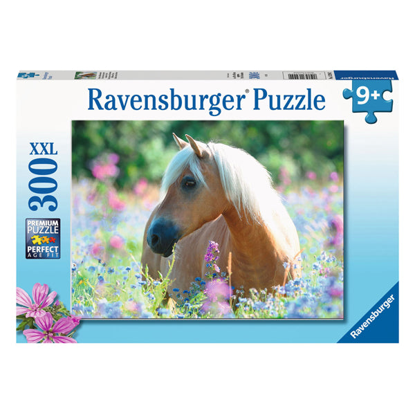 Ravensburger Legpuzzel XXL Paard Tussen de Bloemen, 300st.