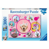 Ravensburger Jigsaw Puzzle xxl Cute Unicorn Dogs, 300st.