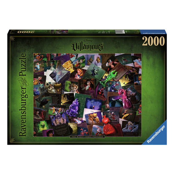 Ravensburger Jigsaw Puzzle Villanous: Todos los villanos, 2000.