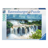 Ravensburger Jigsaw Puzzle Waterfuls from Iguazu, Brazilie, 2000st.