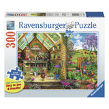 Ravensburger Puzzle à la scie pour le jardin, 300e.