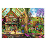 Ravensburger Puzzle à la scie pour le jardin, 300e.