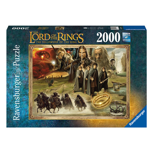 Ravensburger Jigsaw Lord Lord of the Rings Fellowship of the Ring, 2000st.