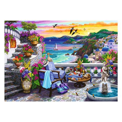 RAVENSBURGER puzzle puzzle Santorini Sunset, 300st.