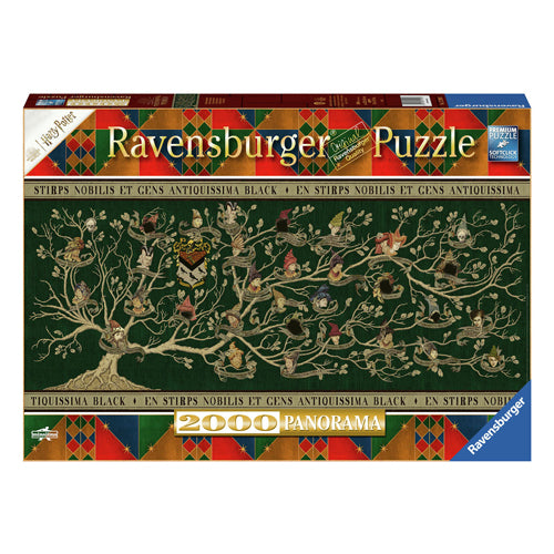 Ravensburger huet de Puzzel Harry Potter Panoramaemäder, 2000 sinn.