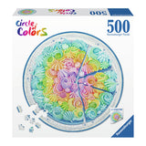 Ravensburger Puzzle Puzzle autour du gâteau arc-en-ciel, 500e.