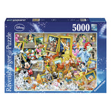 Ravensburger Jigsaw Puzzle Mickey som konstnär, 5000st.