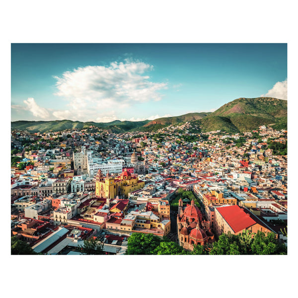 Ravensburger Jigsaw Puzzle Colonial City von Guanajuato in Mexiko, 2000st.