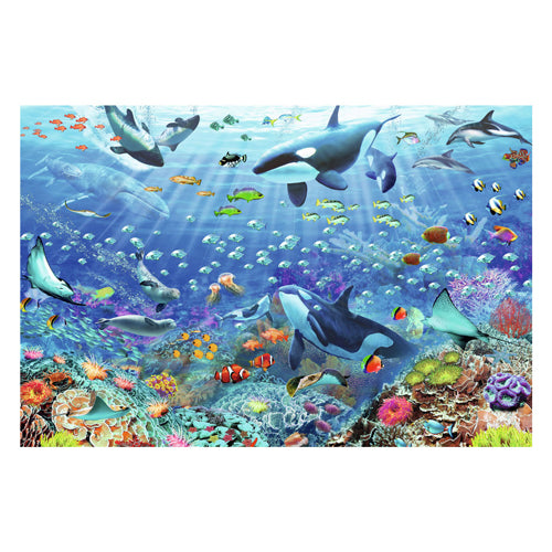 Ravensburger Jigsaw Puzzle Bunte Unterwasserwelt, 3000..