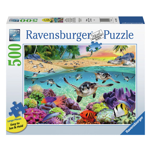 Ravensburger Jigsaw Puzzle Baby Meeresschildkröten, 500st.