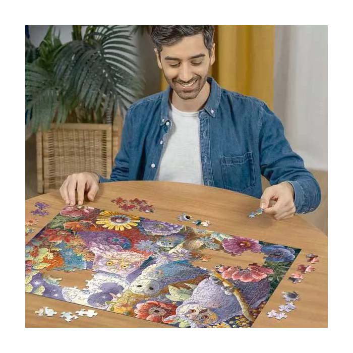 Ravensburger Puzzle Night Owl Hoot - Puzzel - 300 grouss Format Stécker