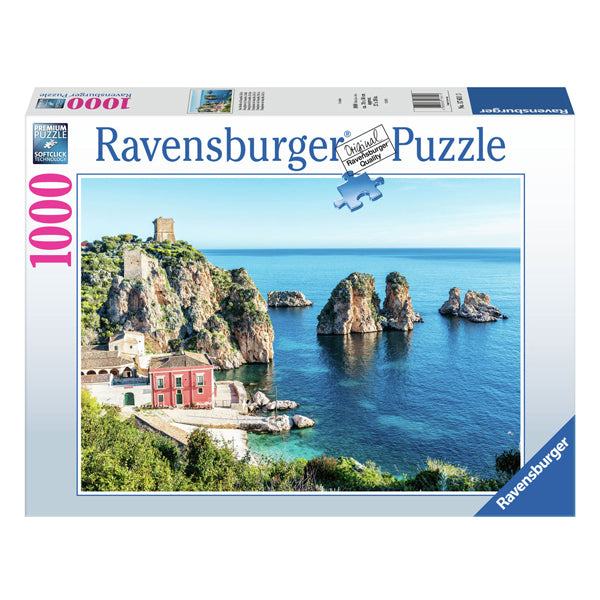 Ravensburger Jigsaw Puzzle włoskie krajobrazy Sycylii 2, 1000st.