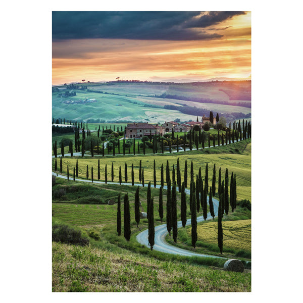 Ravensburger jigsaw puzzle Italian Landscapes Val d'Orcia, Tuscany, 1000st.