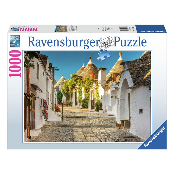 Ravensburger Jigsaw Puzzle italienska landskap Alberobello, 1000st.