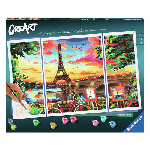 Ravensburger Creart Painting von Song Paris Reflexionen