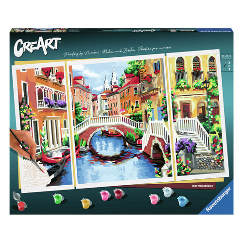 Ravensburger CreArt Schilderen op Nummer Venetian Dreams