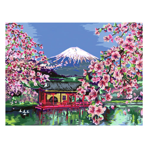 Ravensburger Creart Painting on Song Japanese Cherry Blossom