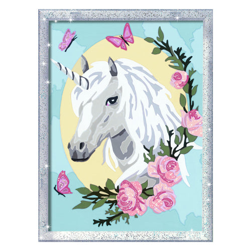 Ravensburger CreArt Schilderen op Nummer Unicorn Portrait