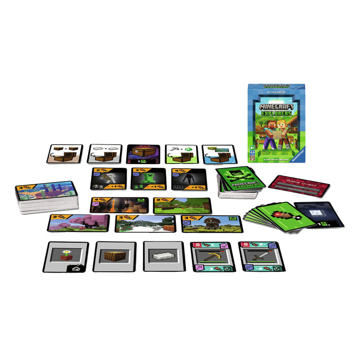 Gioco di carte di Ravensburger Minecraft Explorers