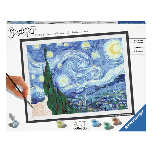 Ravensburger Creart Painting au numéro - The Starry Night Van Gogh