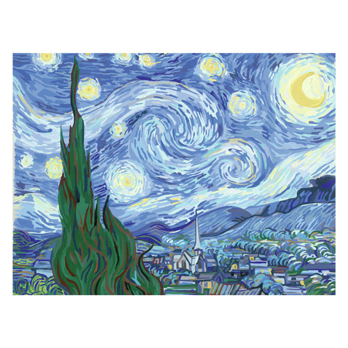 Ravensburger Creart Painting at number - The Starry Night Van Gogh