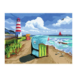 Ravensburger Creart Painting on Song Holiday on the Baltic Sea