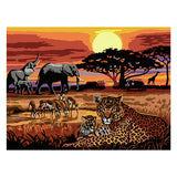 Ravensburger CreArt Schilderen op Nummer Savannah Landscapes