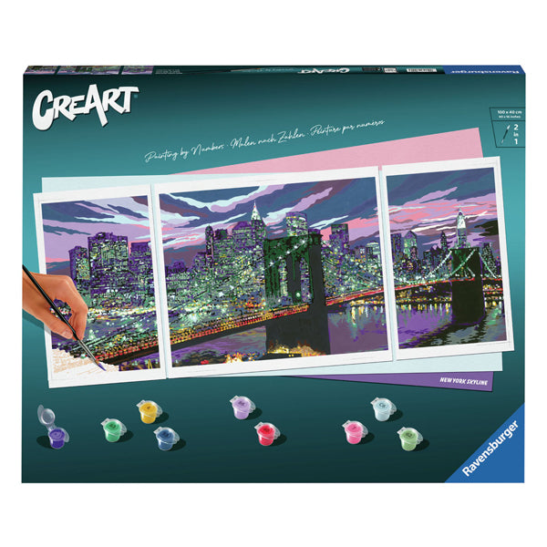 Ravensburger Creart Peinture sur Number York Skyline