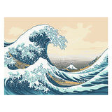 Ravensburger CreArt Schilderen op Nummer Hoksusai: The Great Wave