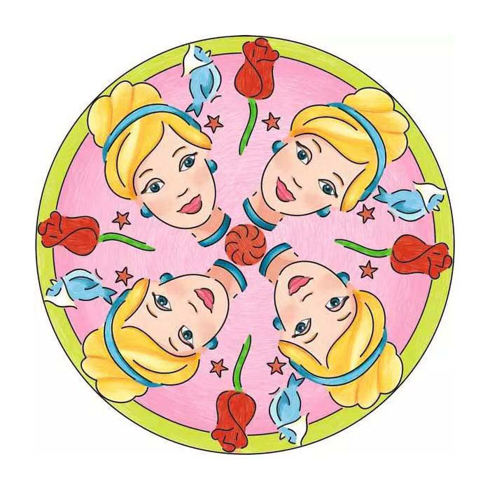 Ravensburger Midi Mandala Designer Disney Prinzessin