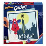 Ravensburger Crect Malaling pod numerem Marvel Spiderman