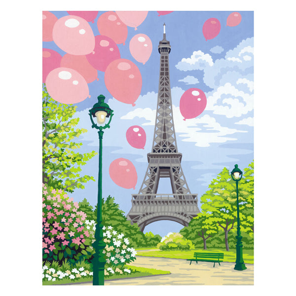 Ravensburger Creart Painting by Song Spring in Paris