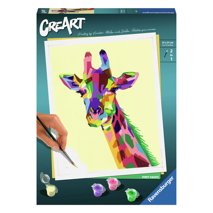 Ravensburger Creart Pintura por número - jirafa